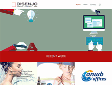 Tablet Screenshot of disenjo.nl